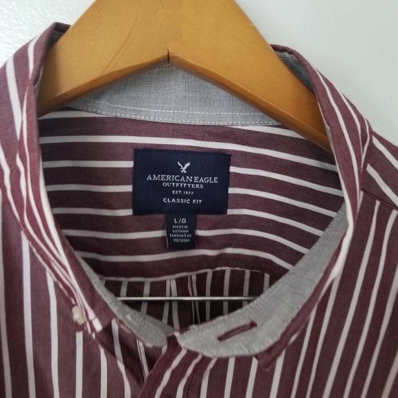 AEO Men dress shirt L/G - Picture 6 of 6